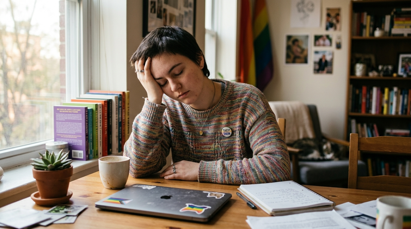 Living with Burnout When Queer Identity Feels Like Work
