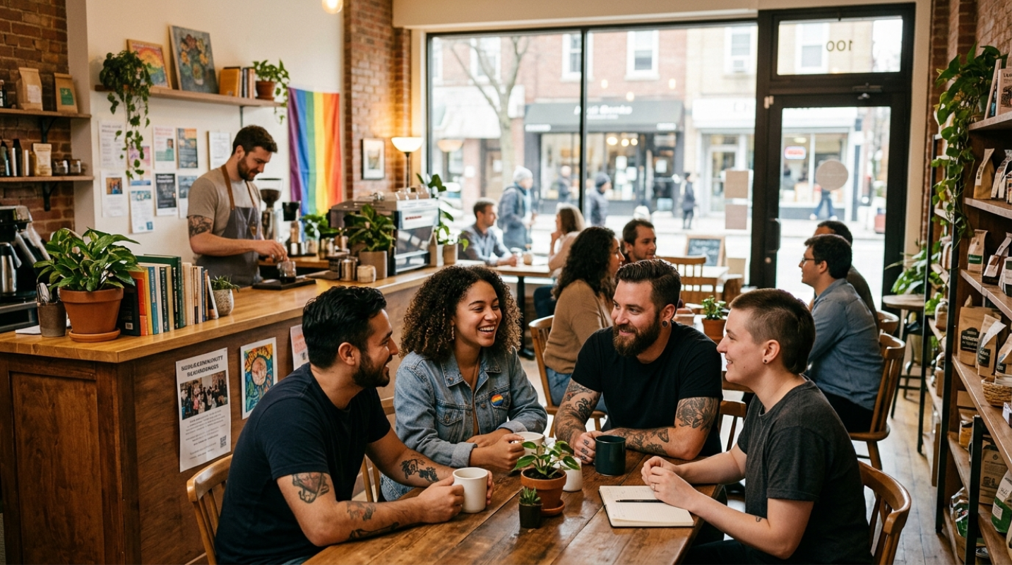 Creating a Queer-Friendly Space in a Non-LGBTQ Neighborhood